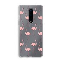 Anything Flamingoes: OnePlus 8 Transparant Hoesje