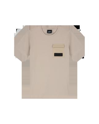 Nylon Pocket T-Shirt Taupe