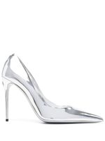 Dolce & Gabbana escarpins à fini métallisé 110 mm - Gris