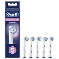 Oral-B Sensitive Clean Opzetborstel, Verpakking Van 5 Stuks