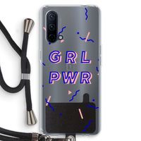 GRL PWR: OnePlus Nord CE 5G Transparant Hoesje met koord