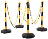 KS TOOLS Barrier post set with chain