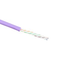 ACT XS6113 CAT6A U/UTP Massieve Installatiekabel | LSZH | CPR Euroklasse ECA | 23AWG | Violet 305 meter - thumbnail