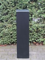 Zuil light cement zwart 80x20x20 cm