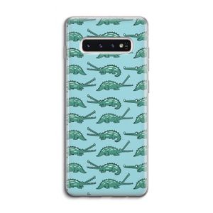 Kroko: Samsung Galaxy S10 4G Transparant Hoesje