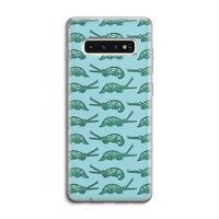 Kroko: Samsung Galaxy S10 4G Transparant Hoesje
