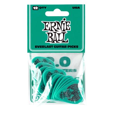 Ernie Ball 9196 Everlast Plectrum 2.0mm 12-Pack