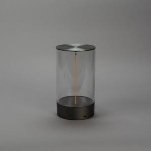 KonstSmide Oplaadbare lampEdison M antraciet - 7848-370
