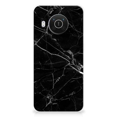 Nokia X10 | X20 | TPU | Siliconen hoesje | Marmer Zwart - Origineel Cadeau Vader