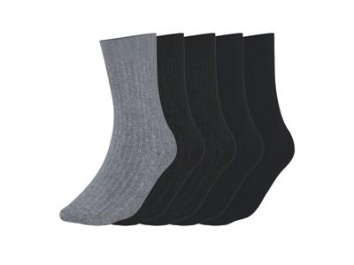 esmara 5 Paar sokken (grijs/antraciet/navy, 39-42)