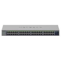 Netgear 48PT GIGE UNMANAGED RACKMOUNT SWCH Switch