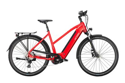 VICTORIA elektrische trekkingfiets "tresalo 14" (#1) ebike vict. tresalo 14 28/53 10sp trap.inf. red
