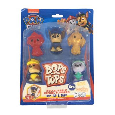 Paw Patrol bops and tops figuren 5 stuks