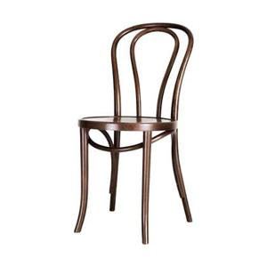 Fameg Vienna Thonet No.18 Houten Bistrostoel Walnoot