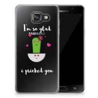 Samsung Galaxy A3 2016 Telefoonhoesje met Naam Cactus Glad