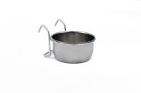 Beeztees Beeztees Coopcup Inox+Houder Hondenvoerbak 0,3L 9cm