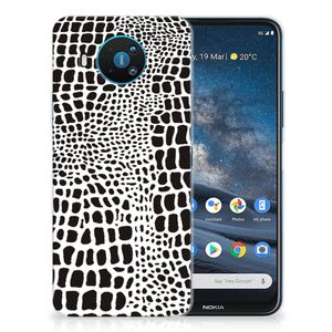 Nokia 8.3 TPU Hoesje Slangenprint