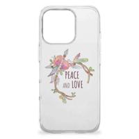 iPhone 16 Pro Max Telefoonhoesje met Naam Boho Text