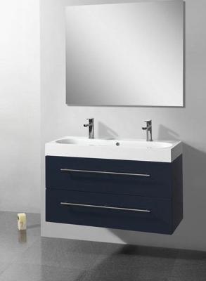 Badmeubel Compact Line 100 Hoogglans Antraciet