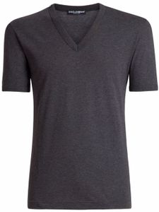 Dolce & Gabbana t-shirt à col rond - Gris