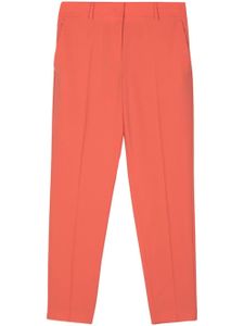 PS Paul Smith pantalon en laine à plis marqués - Orange