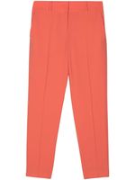 PS Paul Smith pantalon en laine à plis marqués - Orange - thumbnail