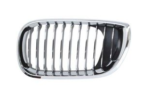 GRILL LINKS vanaf 09/'01 (lamellen ZWART, lijst chroom) 0649515