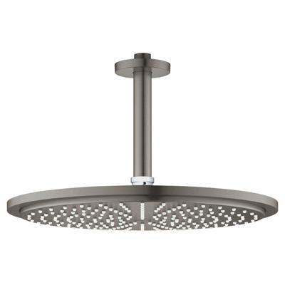 GROHE Rainshower Cosmopolitan 310 Hoofddouche - 31cm - 1 straalsoort - plafondarm 14.2cm - geborsteld hard graphite 26067al0