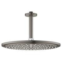 GROHE Rainshower Cosmopolitan 310 Hoofddouche - 31cm - 1 straalsoort - plafondarm 14.2cm - geborsteld hard graphite 26067al0