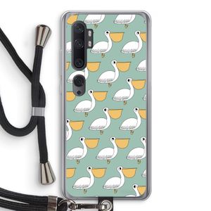 Pelican: Xiaomi Mi Note 10 Pro Transparant Hoesje met koord