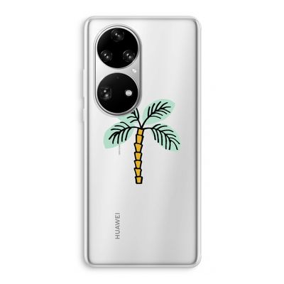 Palmboom: Huawei P50 Pro Transparant Hoesje