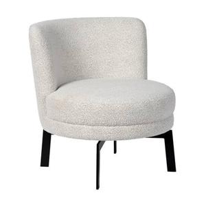 Atmooz Fauteuil Felix Alpine Boucle - Ronde Zetel - Wit