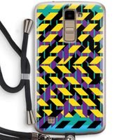 Skew Bee 3: LG K10 (2016) Transparant Hoesje met koord
