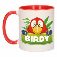 Dieren mok /papegaaien beker Birdy 300 ml   - - thumbnail