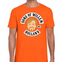 Oranje Sons of Willem t-shirt heren