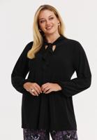 Yoek Tuniek flare | Zwart | Maat 38/40