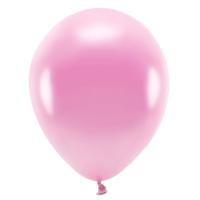 Party ballonnen - biologisch afbreekbaar - 100x - roze - milieuvriendelijke feestversiering