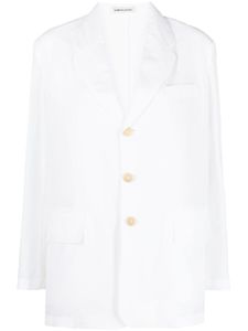 Low Classic blazer à simple boutonnage - Blanc