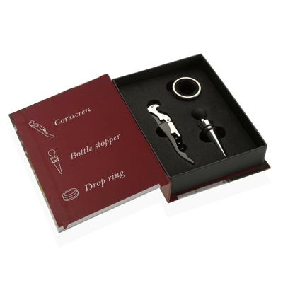 Set van Wijn Accessoires Versa Boek Hout 4 x 22 x 16,5 cm
