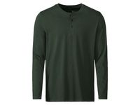 Heren shirt met lange mouwen (S (44/46), Groen)