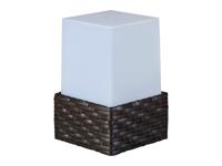 LIVARNO home Solar LED-lamp (Donkerbruin)
