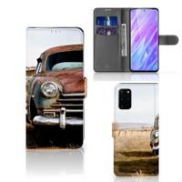 Samsung Galaxy S20 Plus Telefoonhoesje met foto Vintage Auto - thumbnail