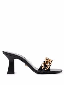 Versace mules Medusa Chain - Noir