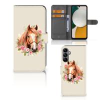 Telefoonhoesje | Met pasjeshouder | voor Samsung Galaxy A34 Paard