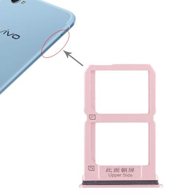 2 x SIM-kaart lade voor vivo X9i (rosé goud)