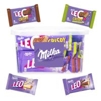 Milka Leo chocolade discovery box - 37 stuks - 4 varianten - 1204g