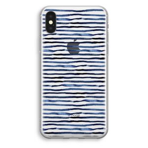 Verrassende lijnen: iPhone X Transparant Hoesje