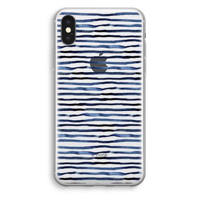 Verrassende lijnen: iPhone X Transparant Hoesje
