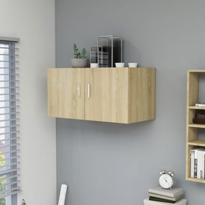 Hangkast 80x39x40 cm spaanplaat sonoma eikenkleurig