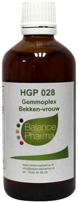 HGP028 Gemmoplex bekken vrouw